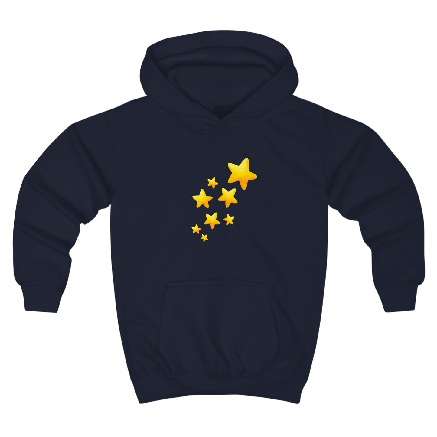 STERNENHIMMEL STERNCHEN Pullover • Niedliche Comiczeichnung • Kinder Hoodie für Mädchen & Jungen (7–16 Jahre) | Kuschelweiche Baumwolle 🌿