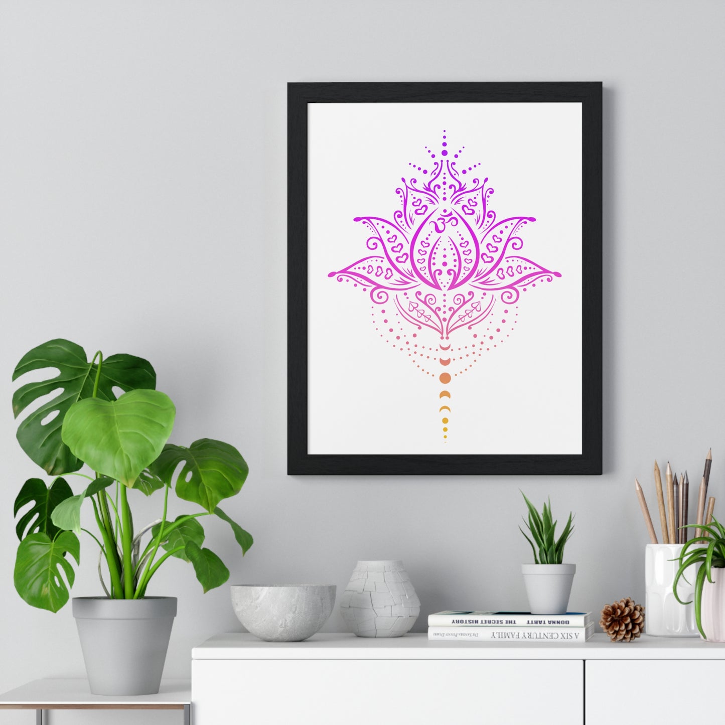 Vertical Framed Poster