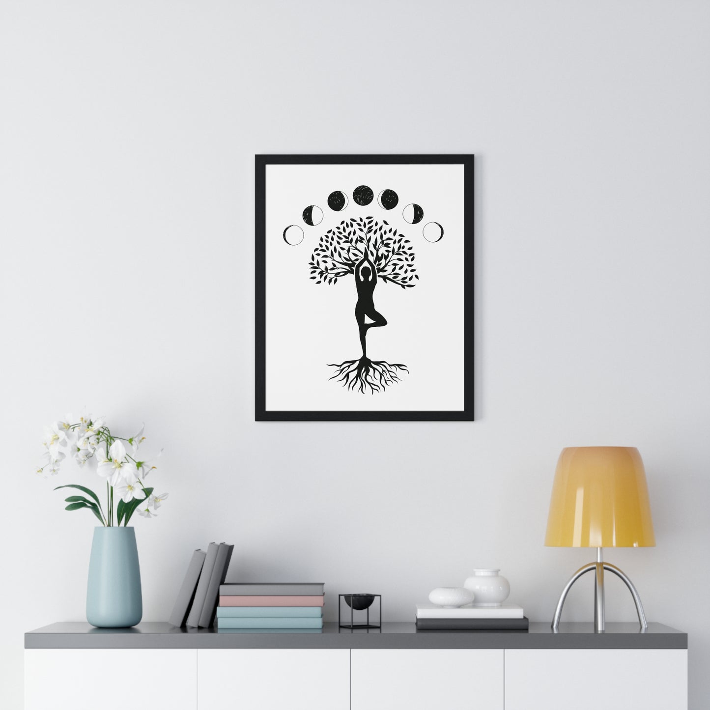 Vertical Framed Poster