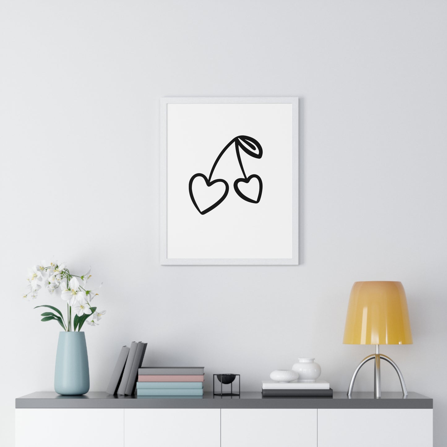 Vertical Framed Poster