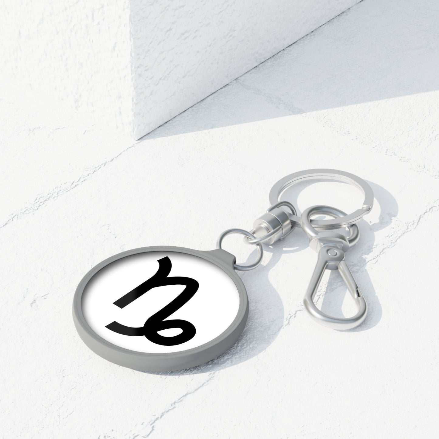 STEINBOCK CAPRICON ANHÄNGER TALISMAN • Edler Luxus Schlüsselanhänger mit Karabiner für Frauen & Männer