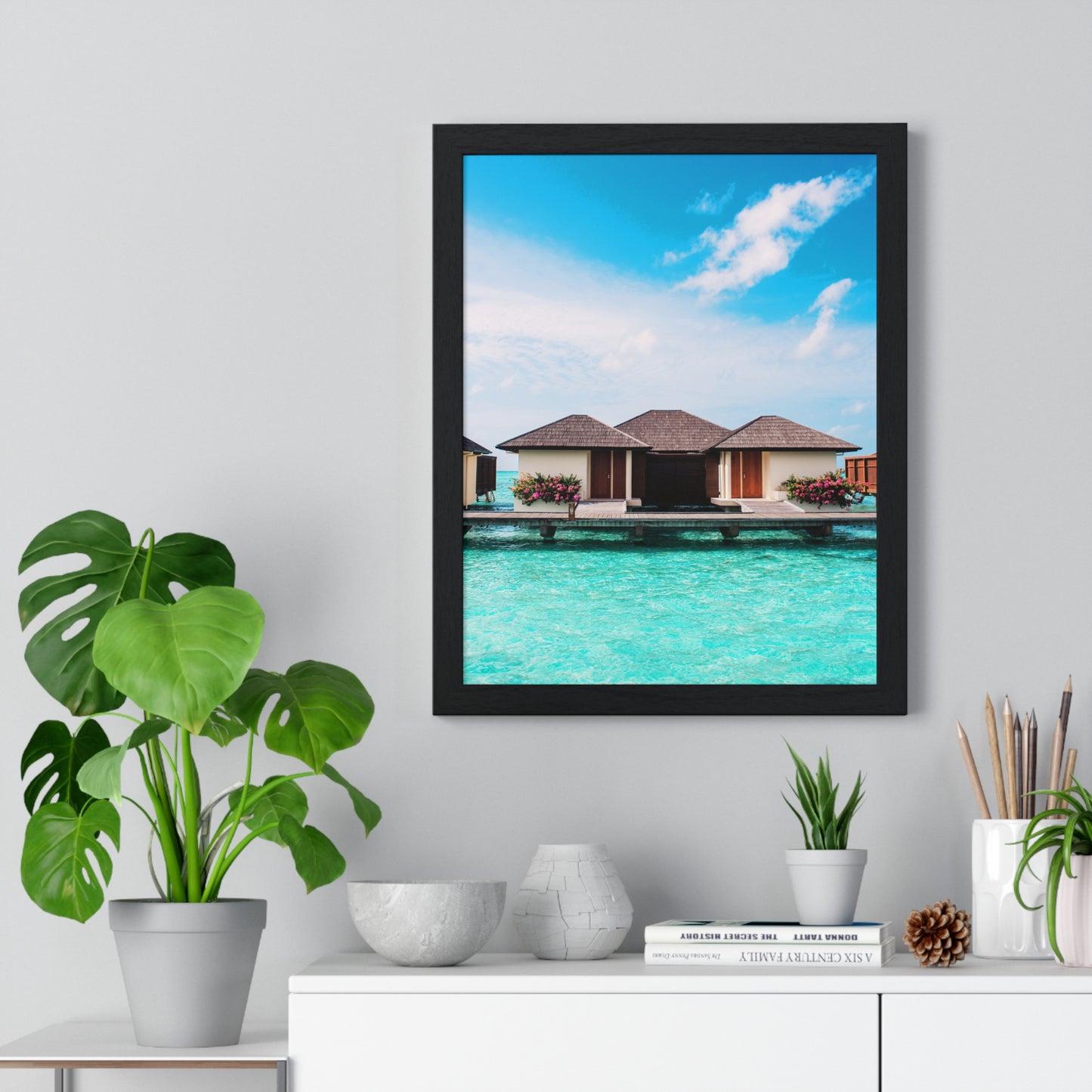 Vertical Framed Poster  • Urlaubsmotiv