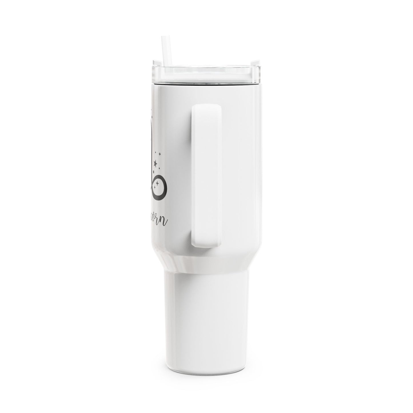 STEINBOCK CAPRICON Symbol Sternzeichen • Tumbler mit Henkel & Strohhalm • XXL Reisebecher 1,2L - YOGA SANTA