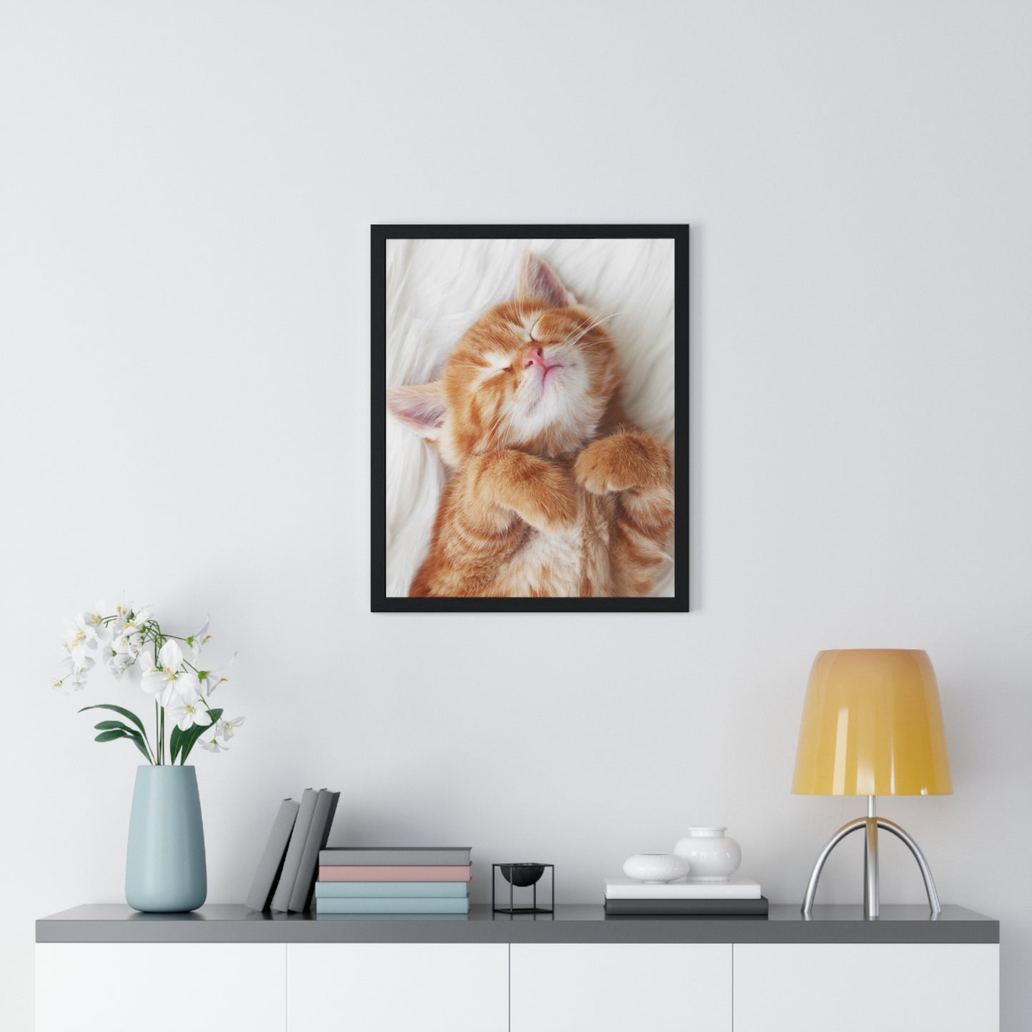 Vertical Framed Poster