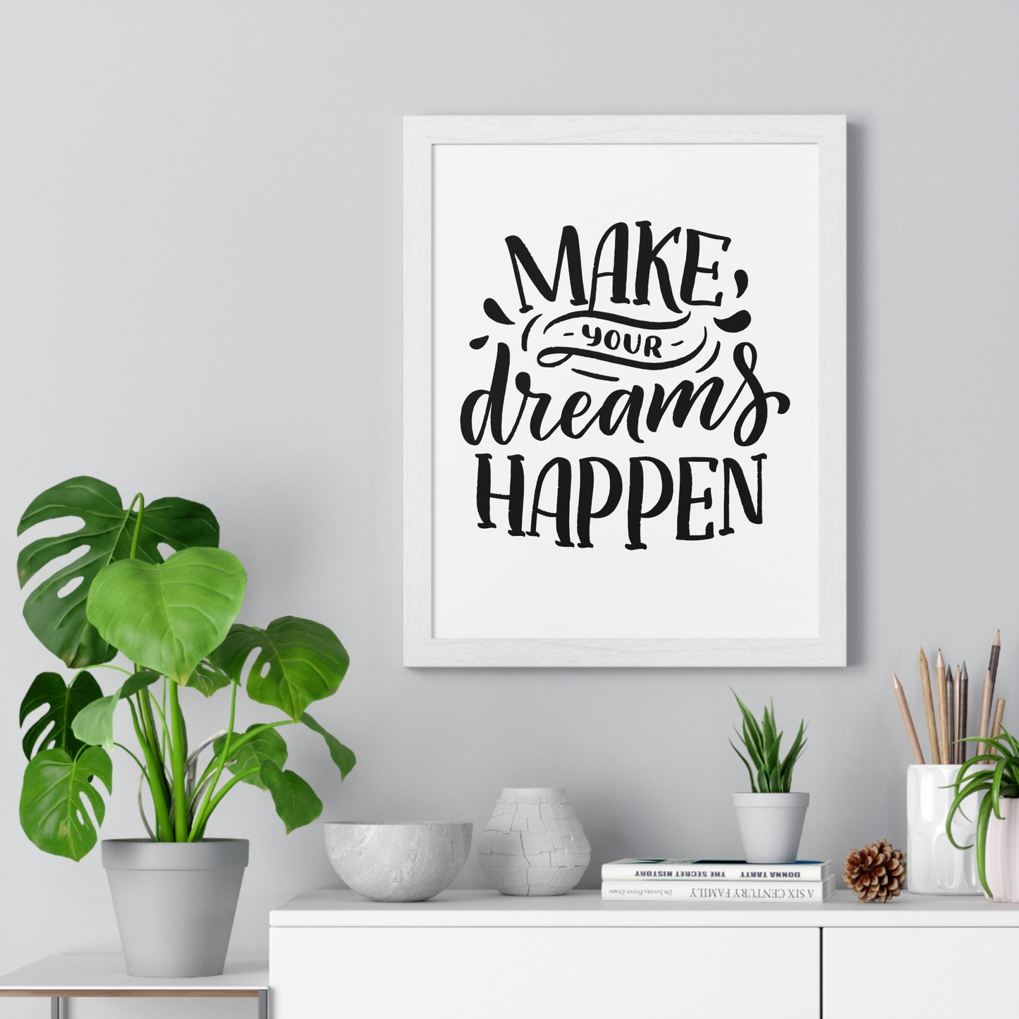 Vertical Framed Poster