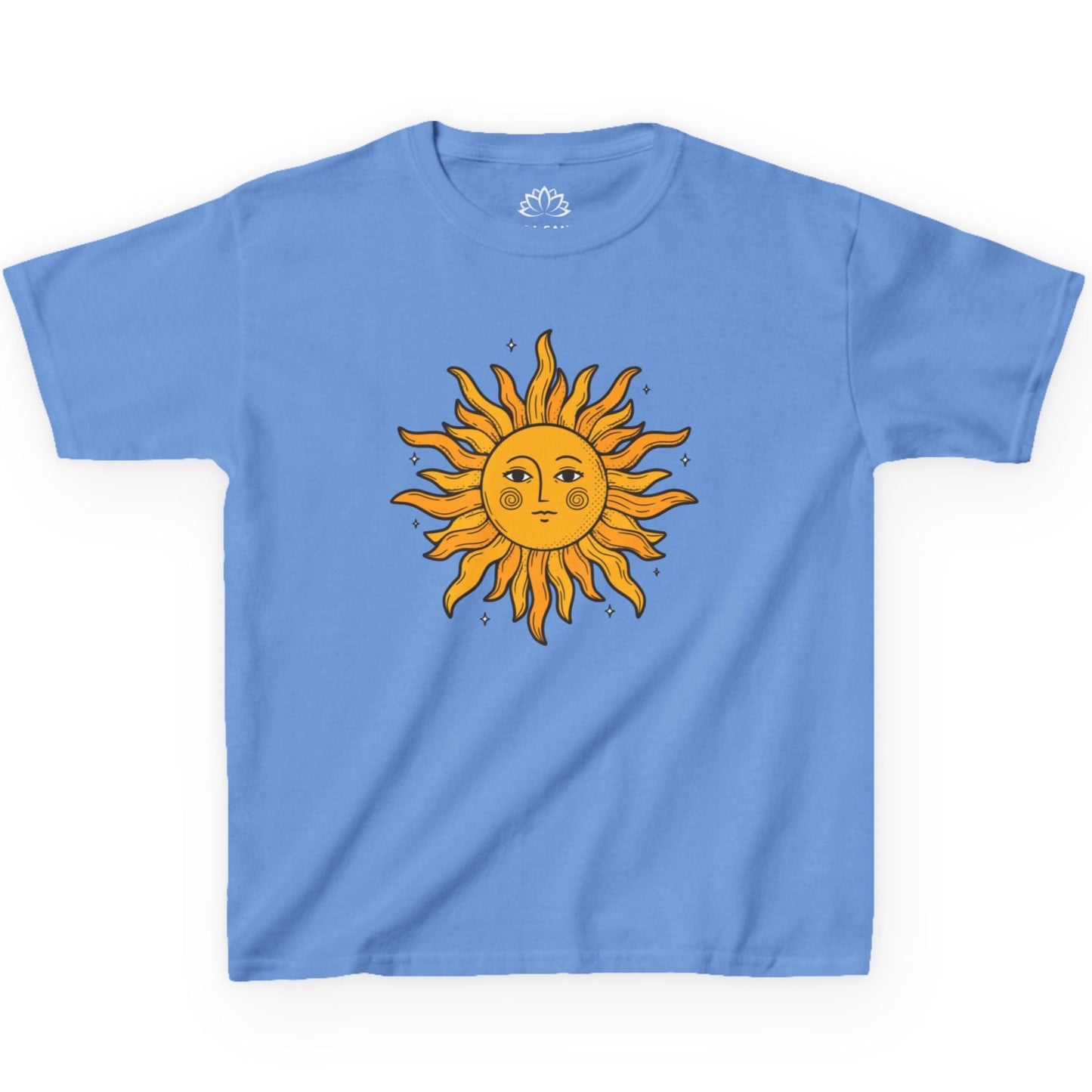 SONNE MOND RETRO VINTAGE STYLE • Oversize Kinder T-Shirt Mädchen Jungen • BIO Baumwolle 🌿