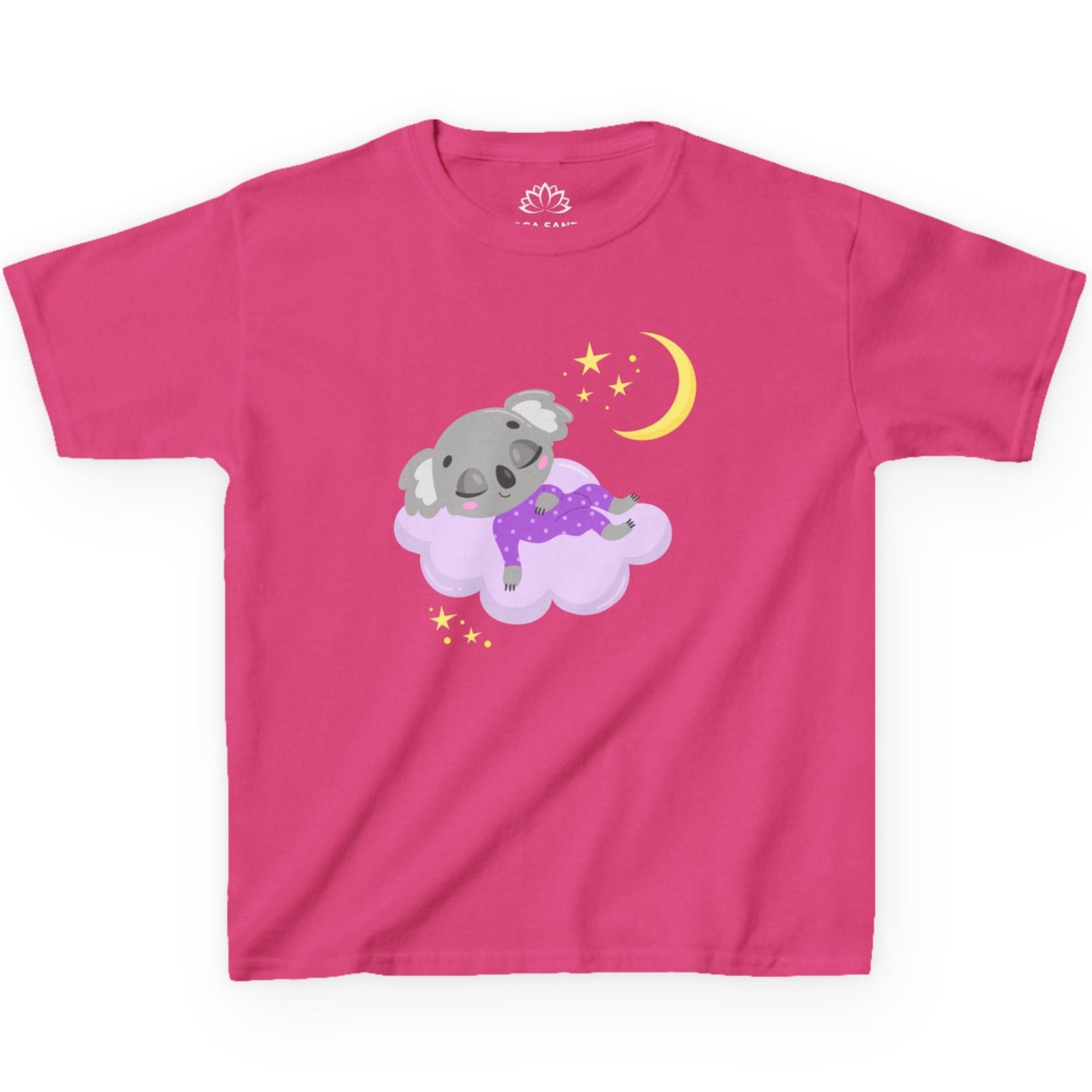 KOALA BÄR MOND STERNE WOLKE NIEDLICH SÜßER COMIC • Oversize Kinder T-Shirt • Mädchen Jungen • BIO Baumwolle 🌿