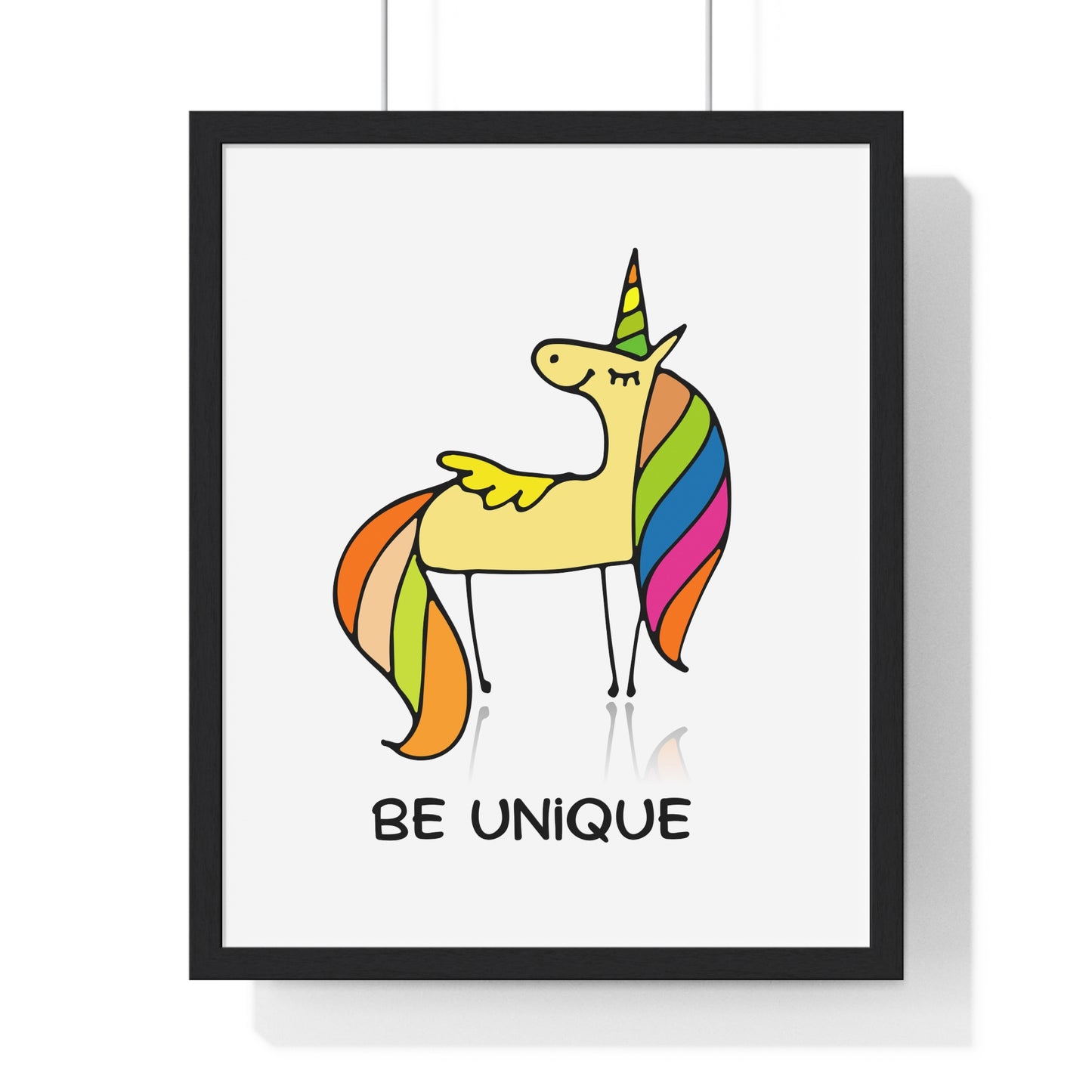 Vertical Framed Poster