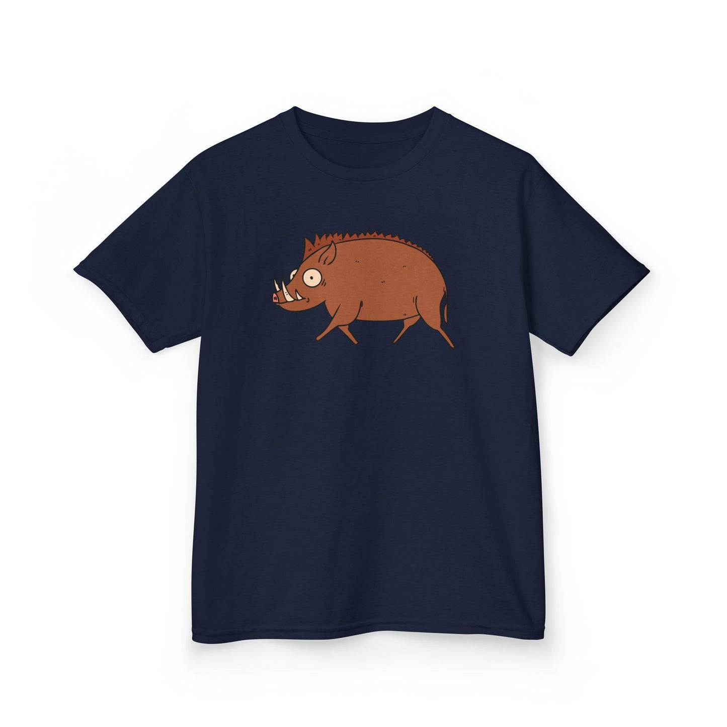 WILDSCHWEIN WALDTIER COMIC NIEDLICH SÜß • Kinder Oversize T-Shirt für Mädchen & Jungen (7–16 Jahre) • BIO Baumwolle 🌿