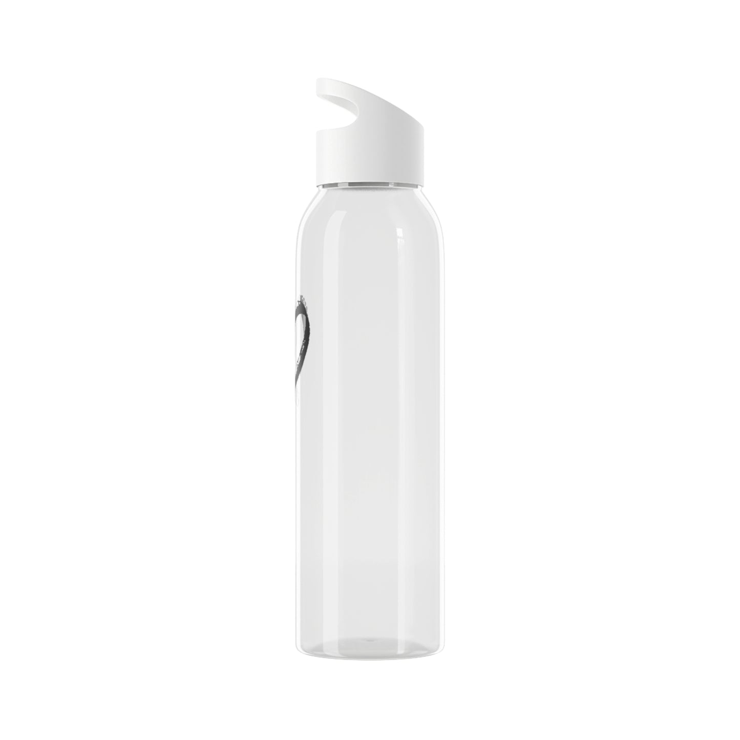 HERZ CLIPART HERZCHEN LOVE • Liebesbeweis Liebesbotschaft • Wasserflasche Sky 650 ml