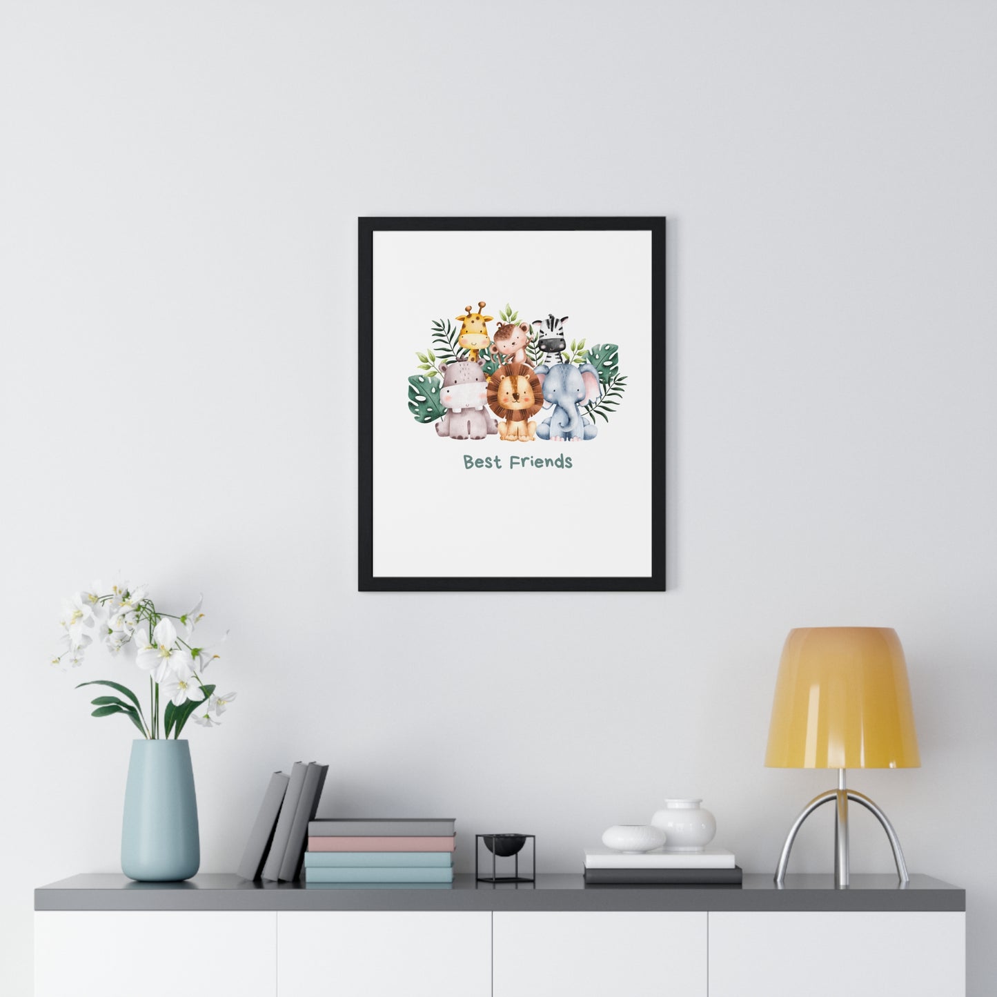 Vertical Framed Poster