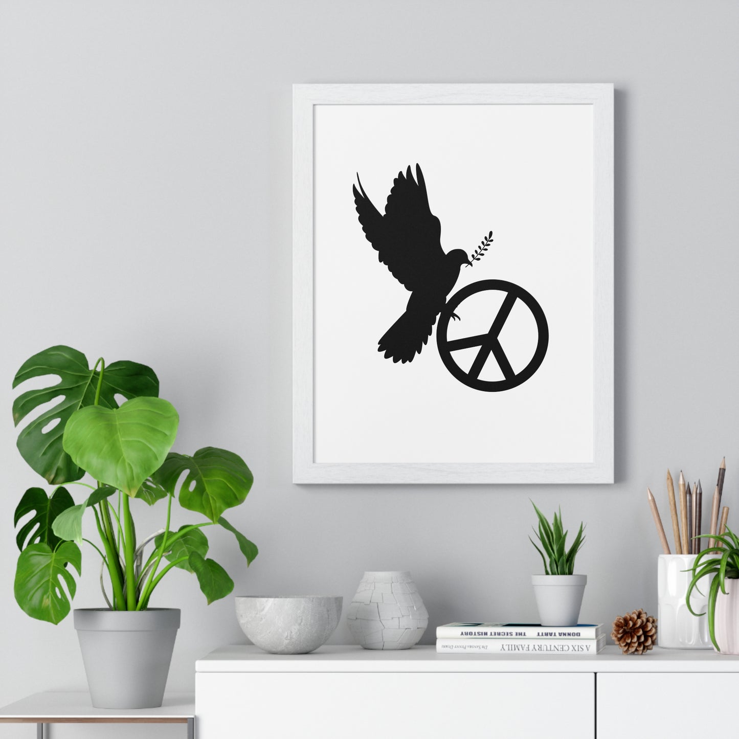 Vertical Framed Poster