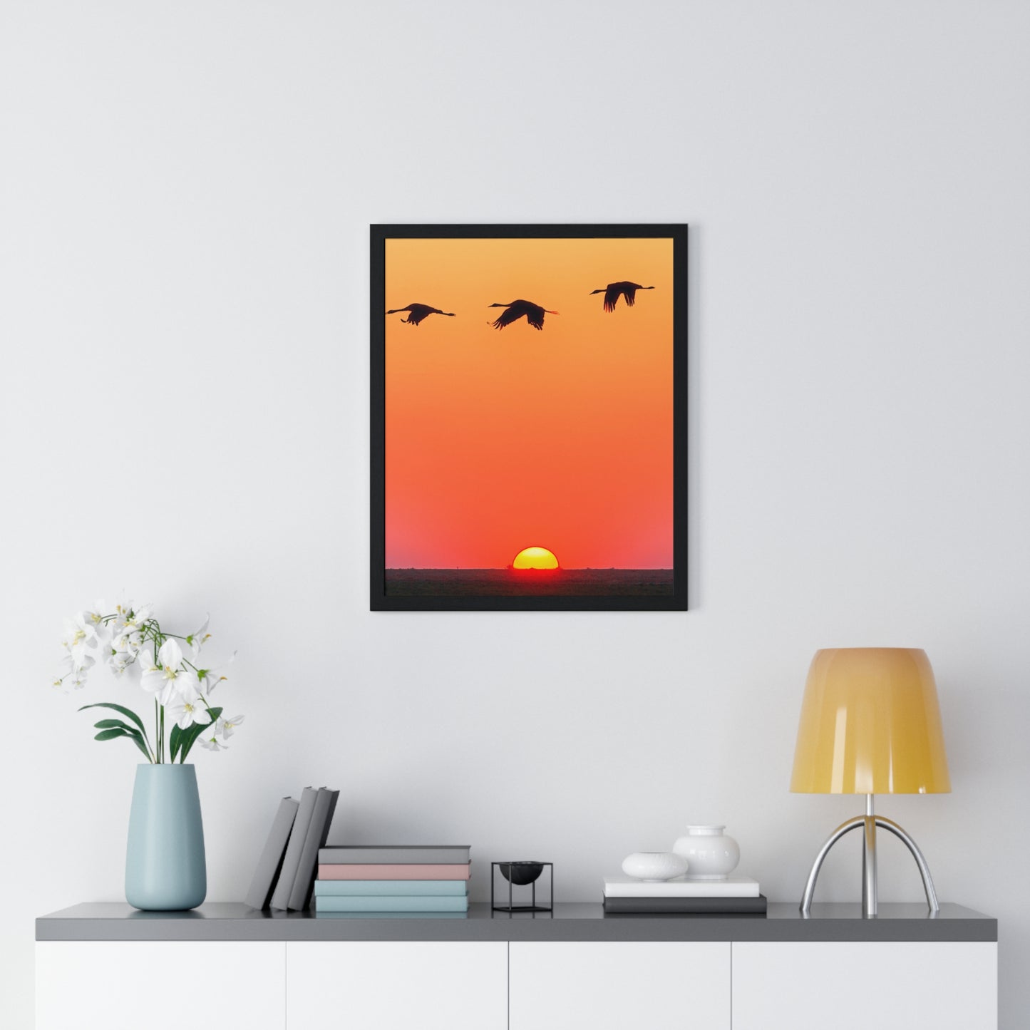 Vertical Framed Poster • Urlaubsmotiv