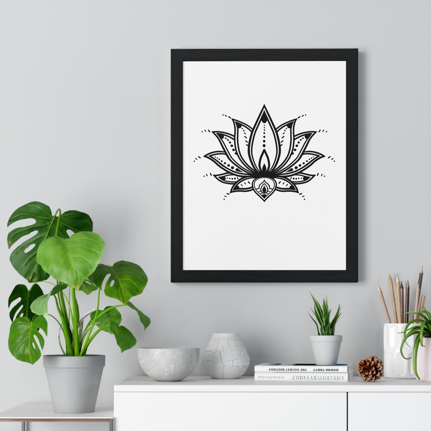 Vertical Framed Poster