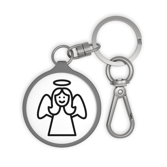 SCHUTZENGEL GLÜCKSBRINGER • Edler Luxus Schlüsselanhänger mit Karabiner für Frauen & Männer