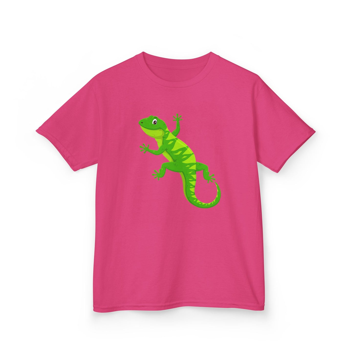 GECKO EIDECHSE LUSTIG NIEDLICH SÜß • Kinder Oversize T-Shirt für Mädchen & Jungen (7–16 Jahre) • BIO Baumwolle 🌿
