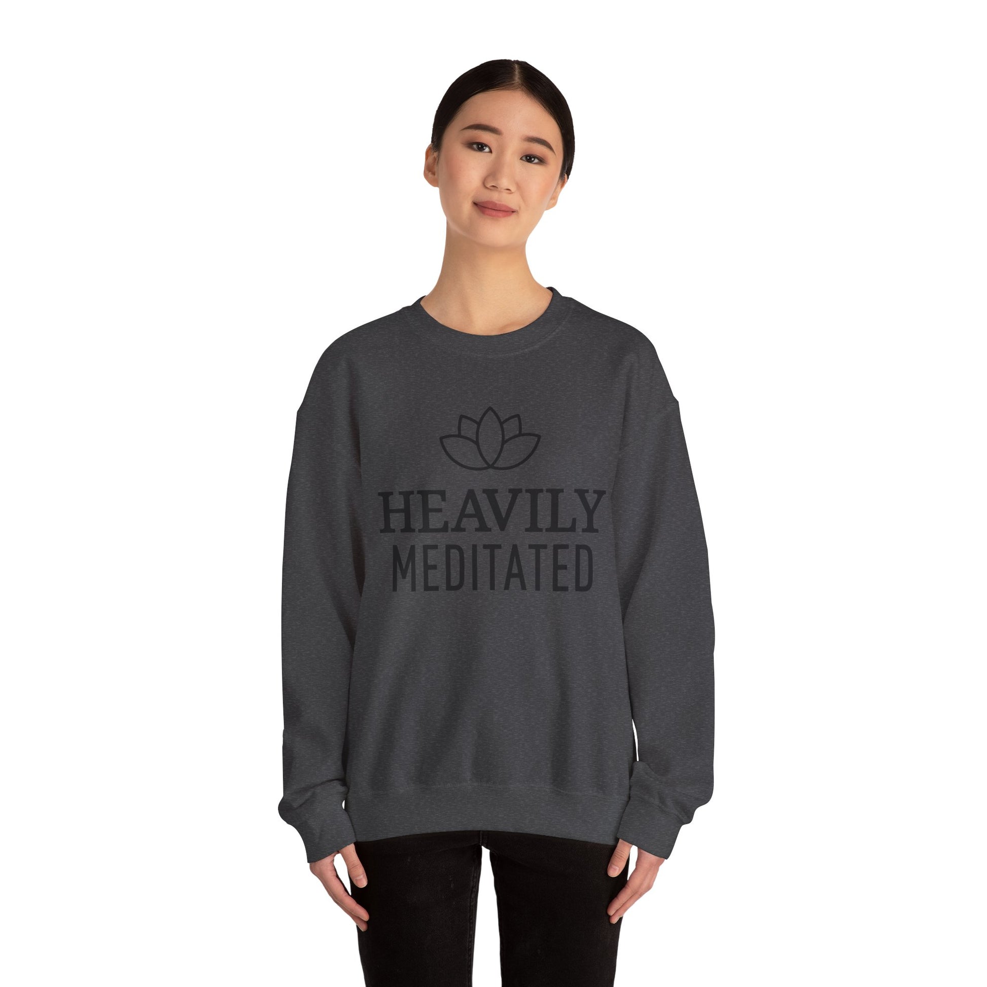 Unisex Heavy Blend™ Crewneck Sweatshirt - YOGA SANTA