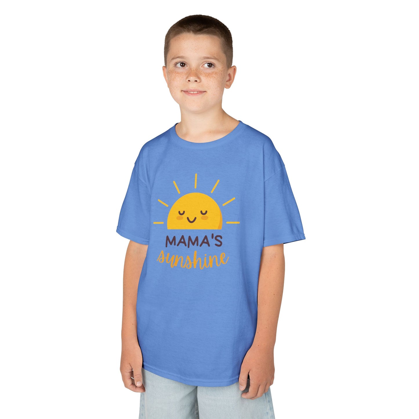 MAMA'S SUNSHINE • Kinder Oversize T-Shirt für Mädchen & Jungen (7–16 Jahre) • BIO Baumwolle 🌿