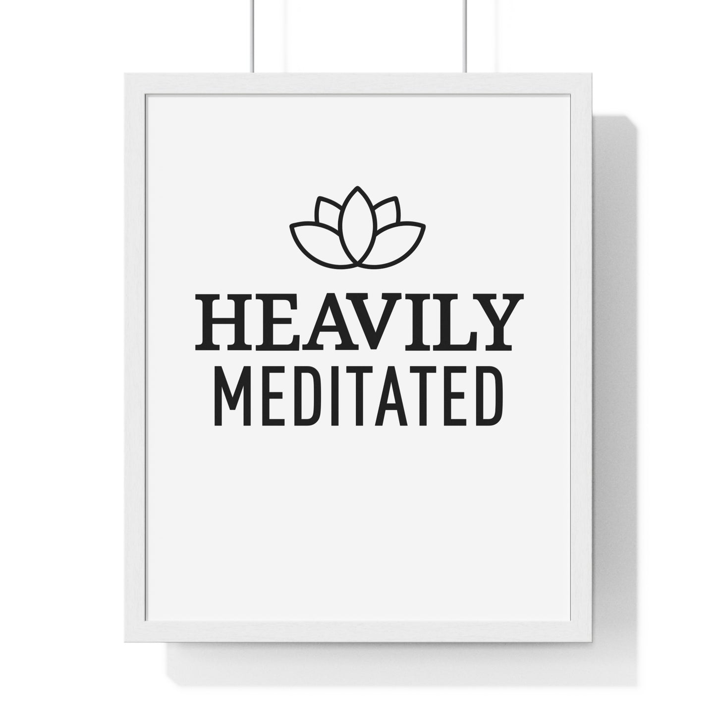 Vertical Framed Poster