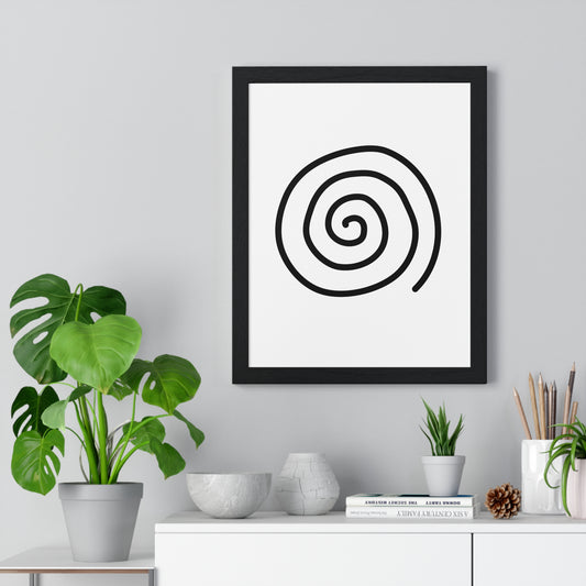 Vertical Framed Poster