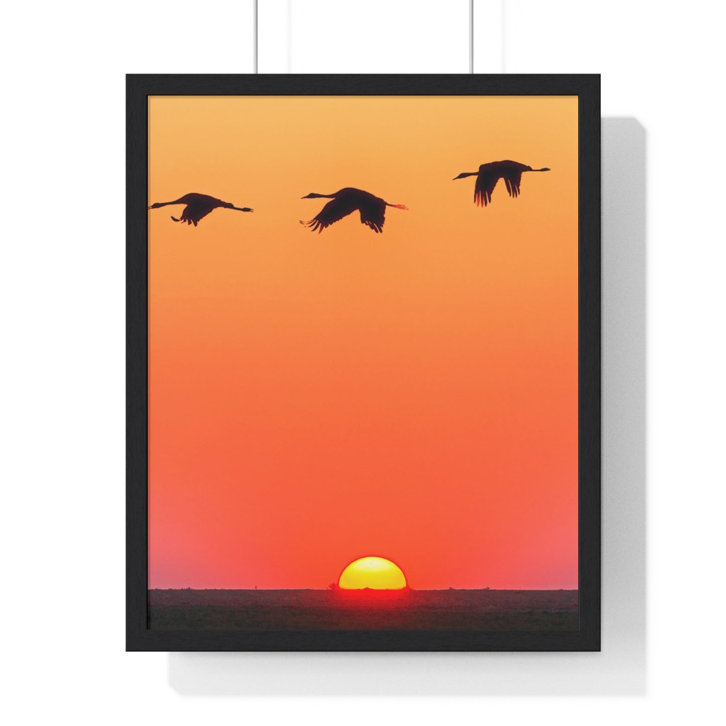 Vertical Framed Poster • Urlaubsmotiv