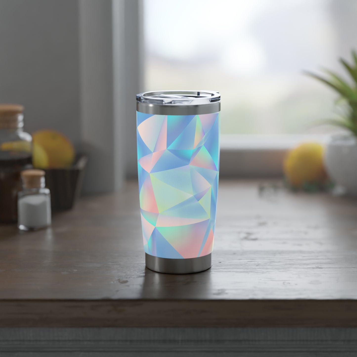 OPAL OPTIK HELLBLAU • Thermo-Reisebecher XL • 590 ml • Tumbler Vagabond