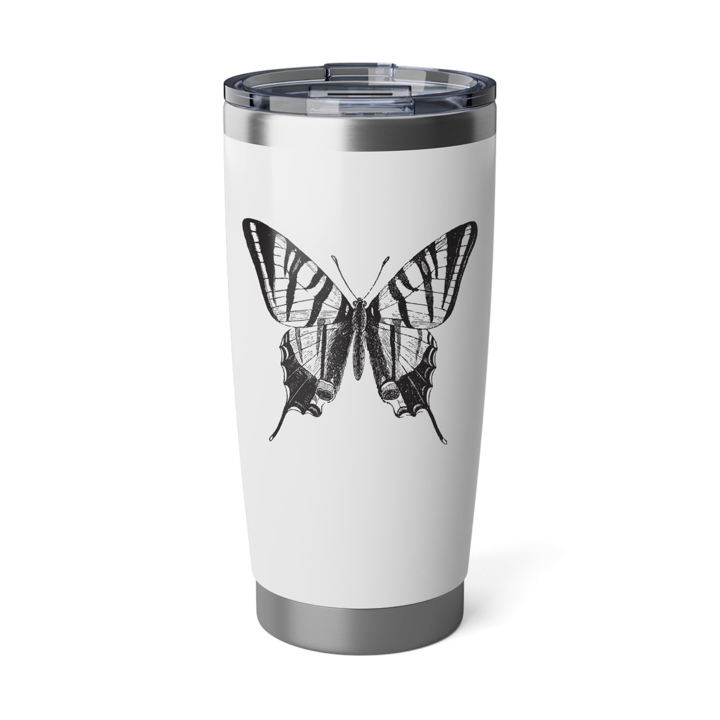 SCHMETTERLING CLIPART ZEICHNUNG ÄSTHETISCH • Thermo-Reisebecher XL • 590 ml • Tumbler Vagabond