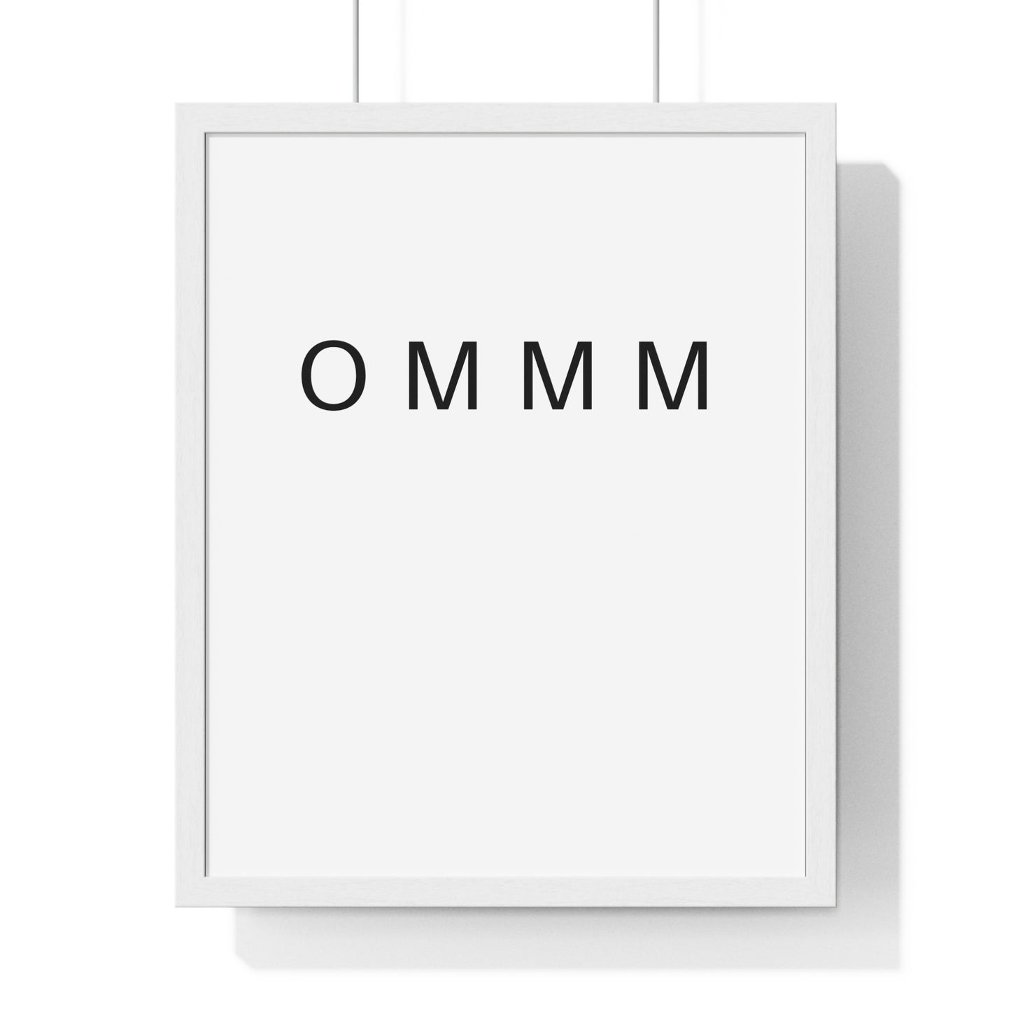 Vertical Framed Poster