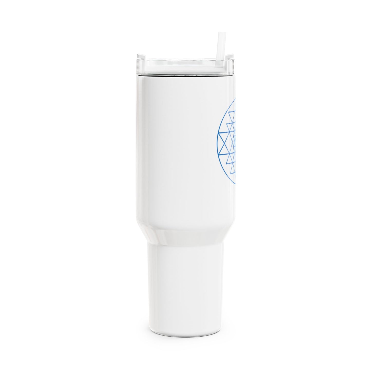 Sri Yantra Symbol BLAU - Hinduismus Tantra - Spirituelle Erleuchtung, Harmonie Tumbler • XXL Reisebecher 1,2L