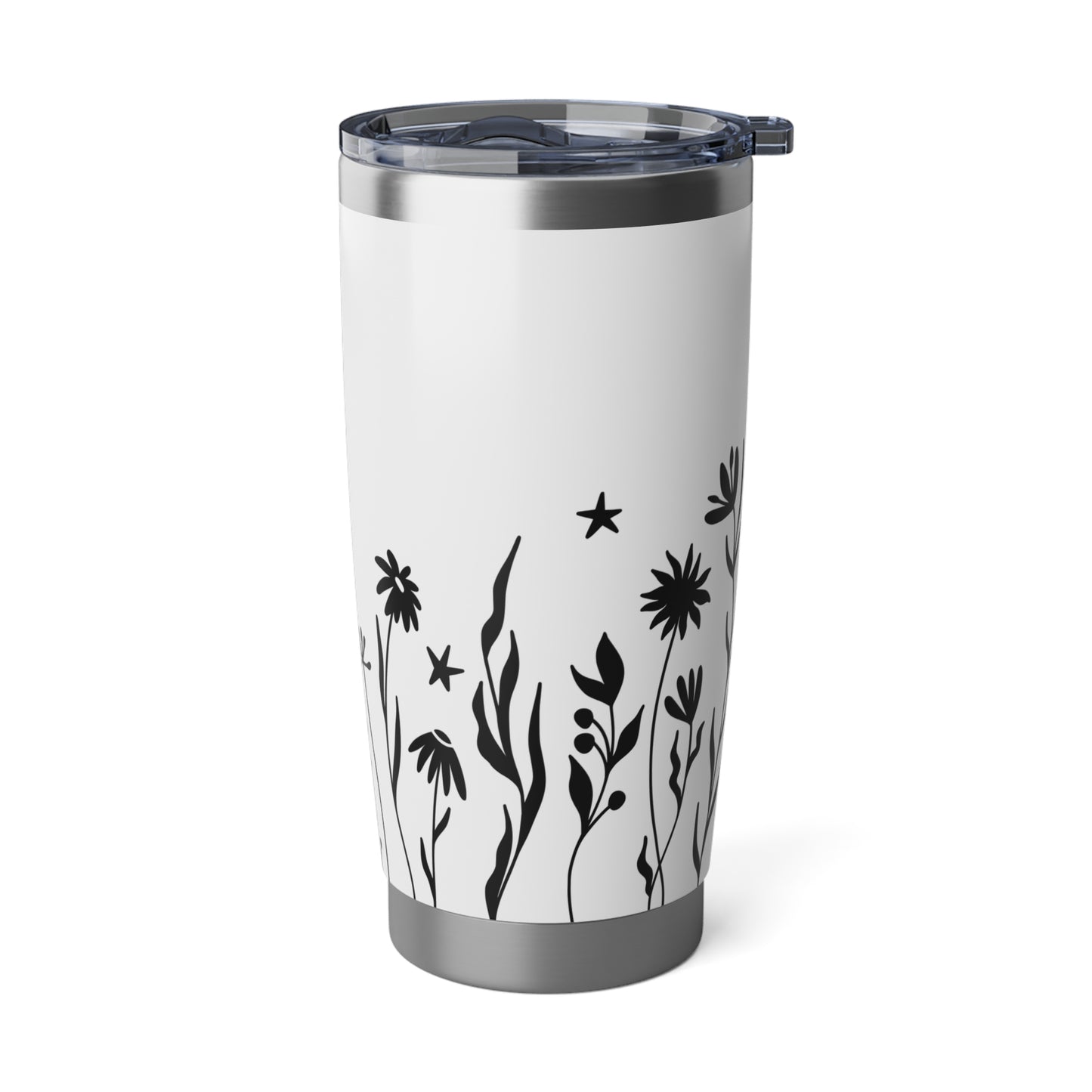 BLUMEN MOTIV FLORALE CLIPART • Thermo-Reisebecher XL • 590 ml • Tumbler Vagabond