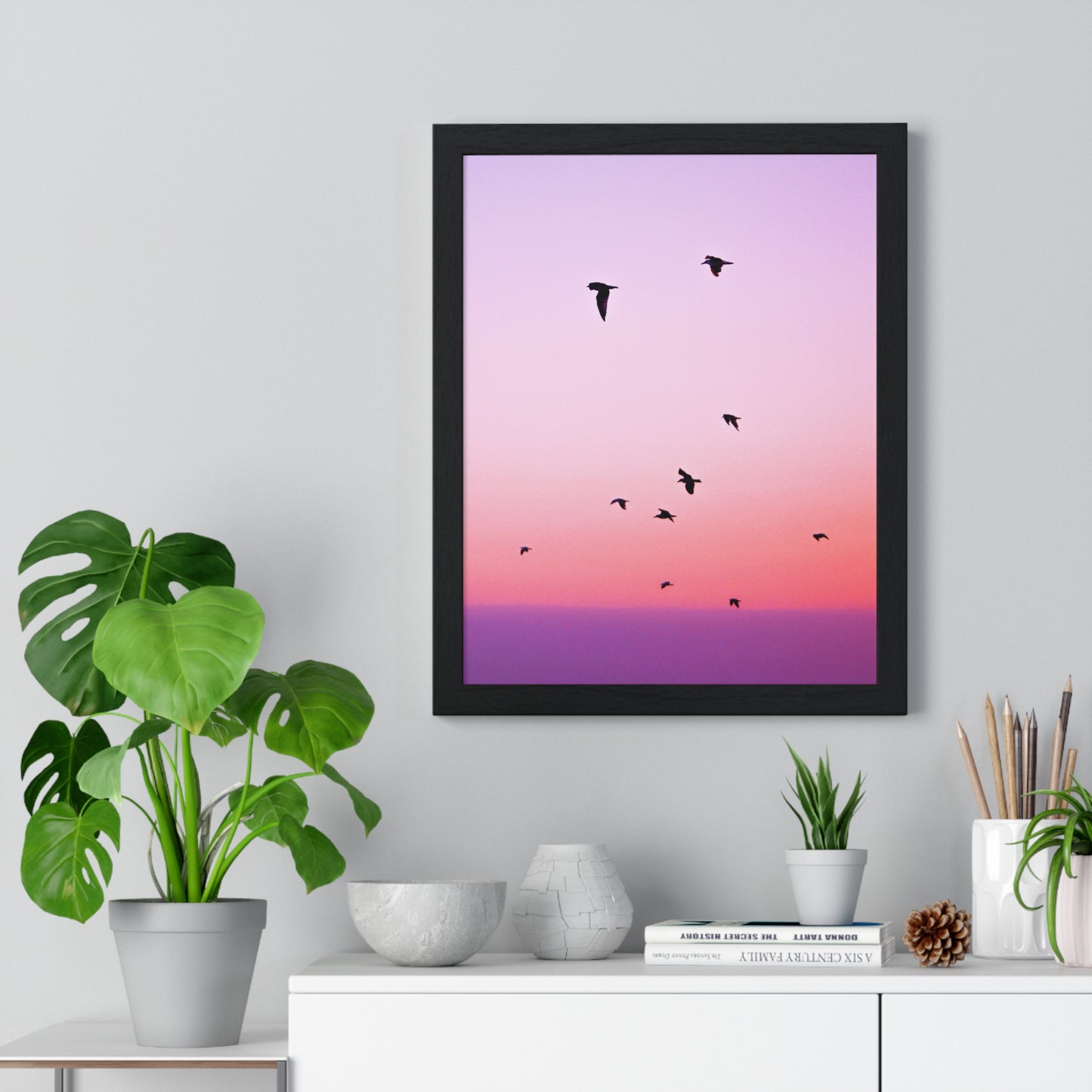 Vertical Framed Poster • Urlaubsmotiv