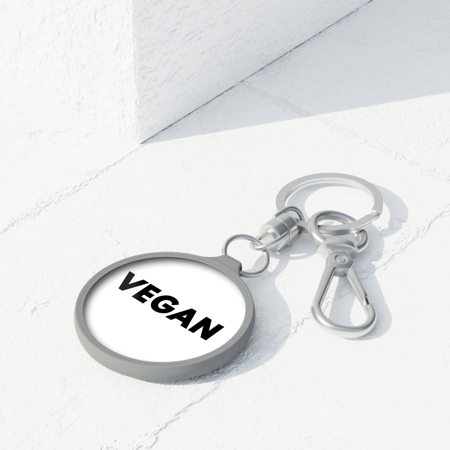 VEGAN • Edler Luxus Schlüsselanhänger mit Karabiner für Frauen & Männer