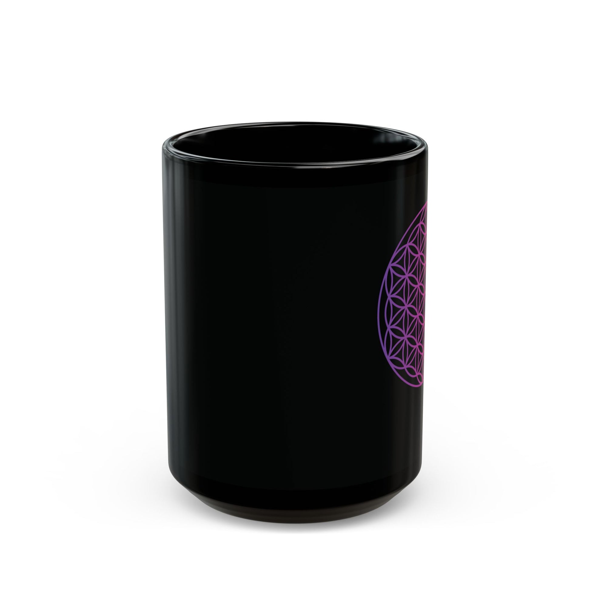 Black Mug (11oz, 15oz) - YOGA SANTA