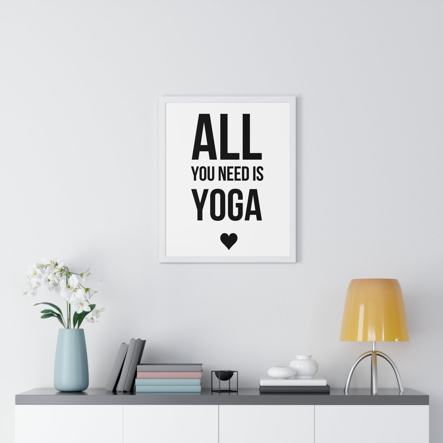 Vertical Framed Poster