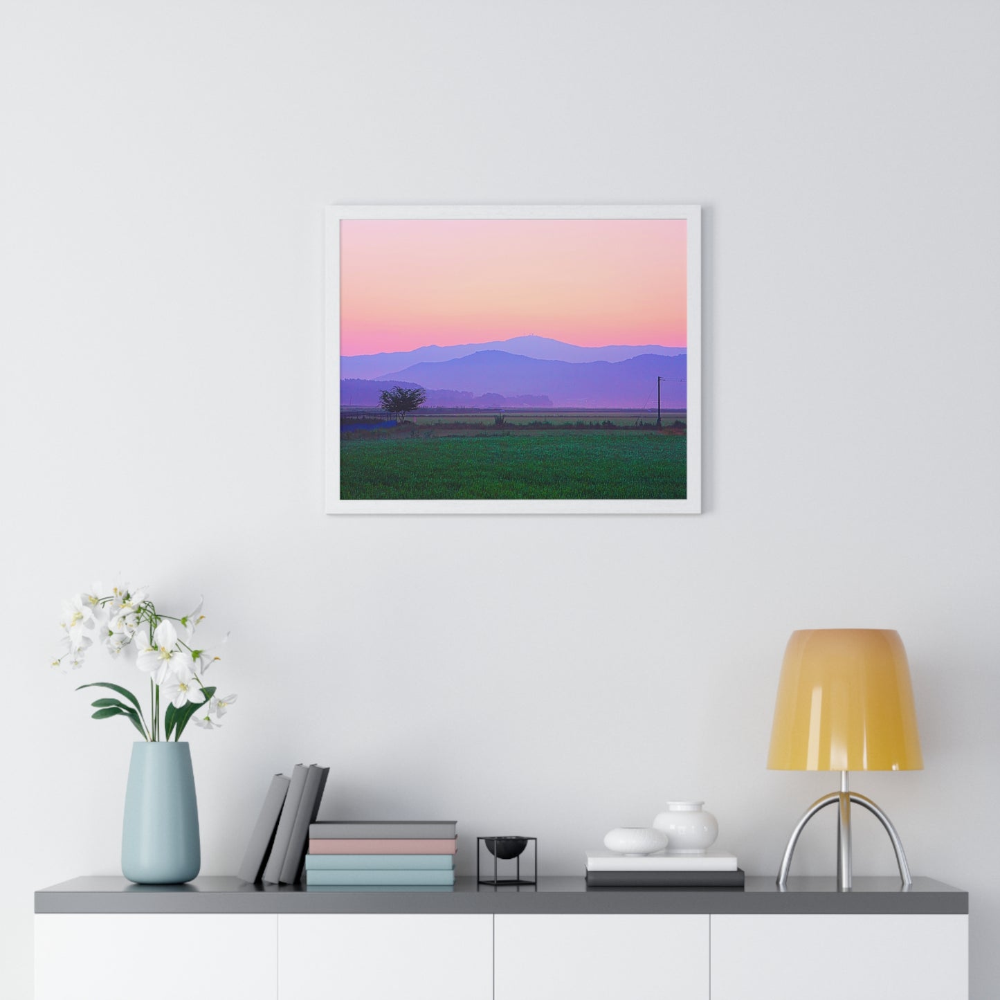 Horizontal Framed Poster • Urlaubsmotiv