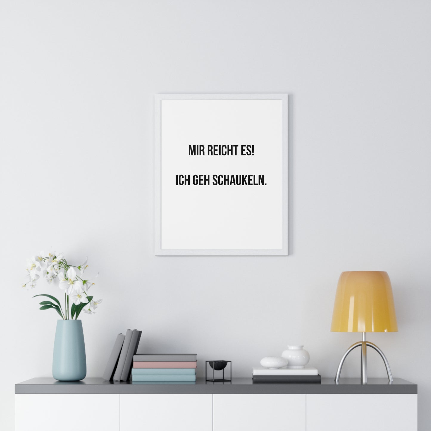 Vertical Framed Poster