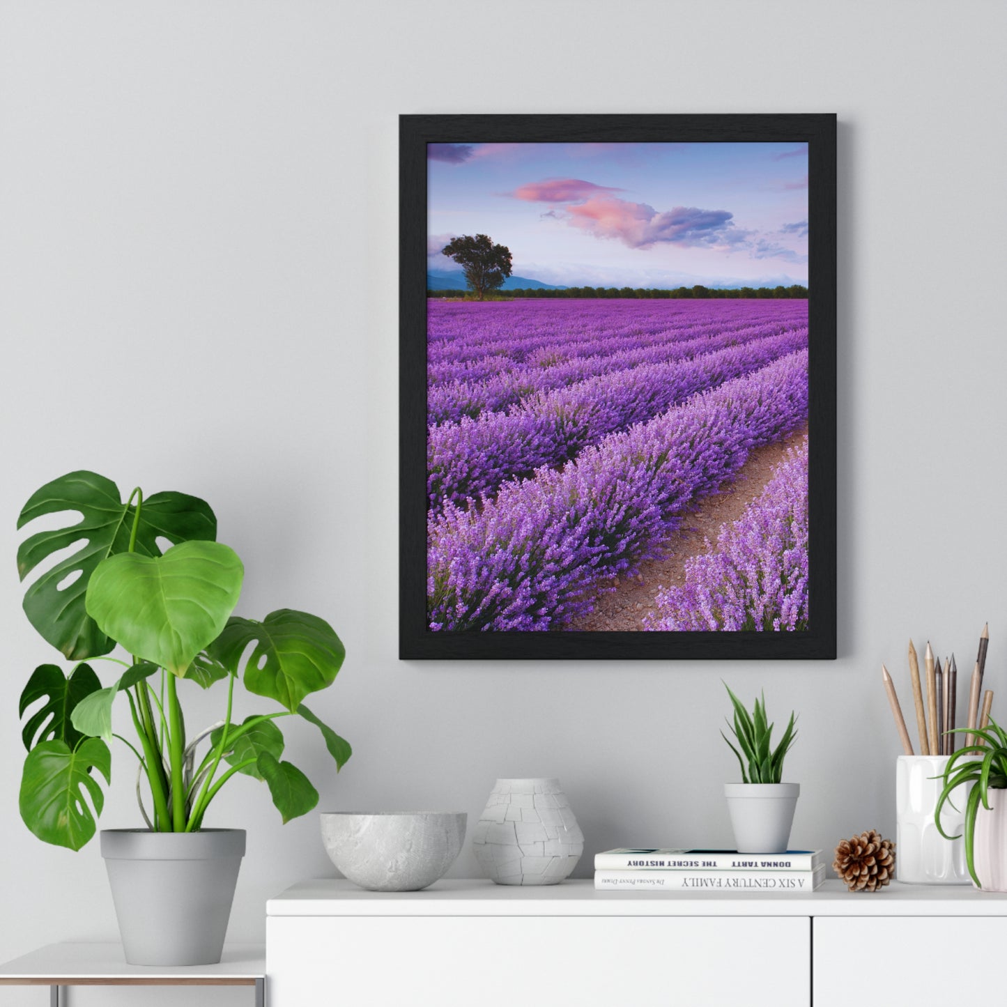 Vertical Framed Poster  • Provence Camargue Urlaubsmotiv