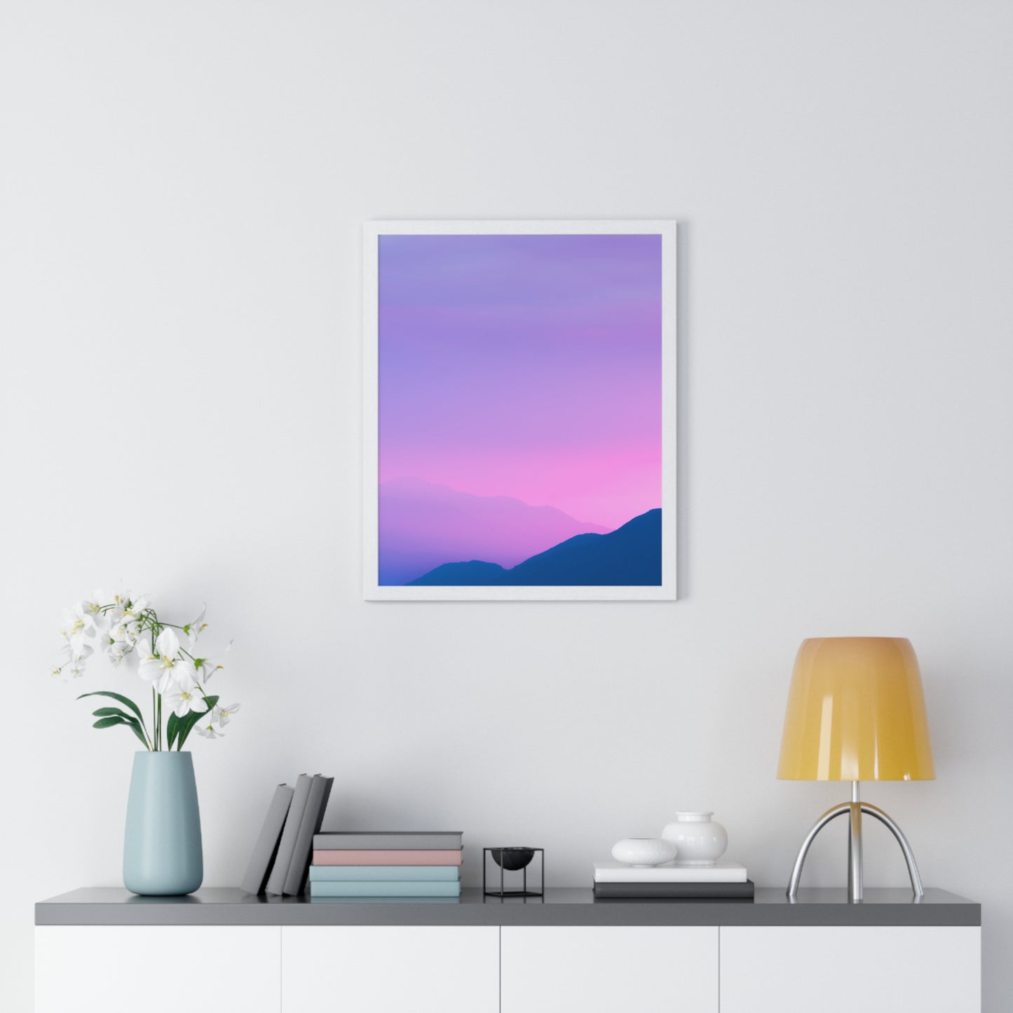 Vertical Framed Poster