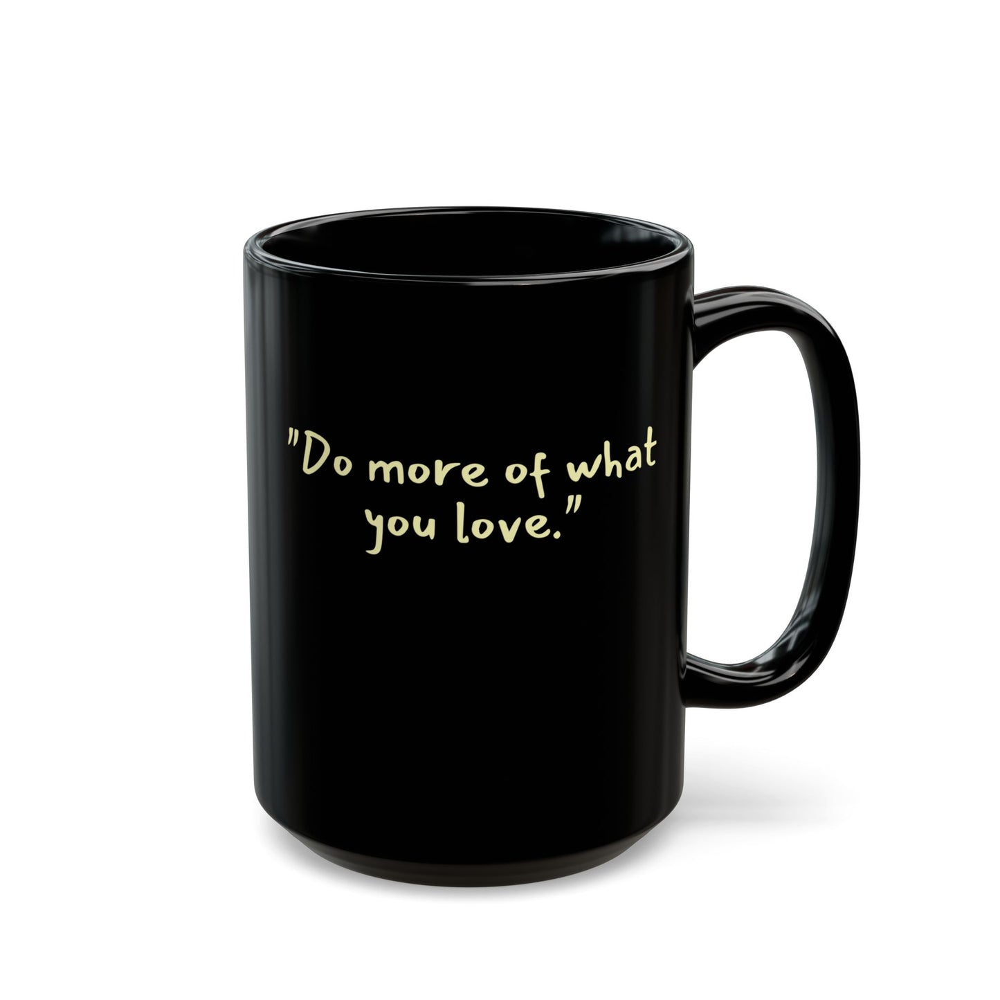 Black Mug (11oz, 15oz) - YOGA SANTA