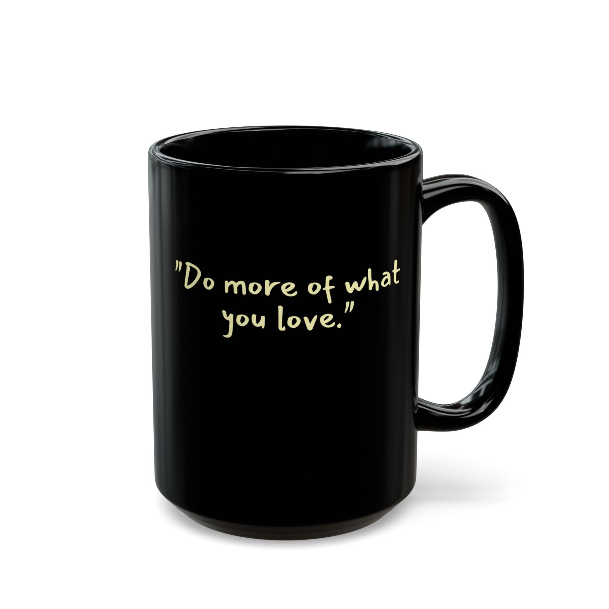 Black Mug (11oz, 15oz) - YOGA SANTA