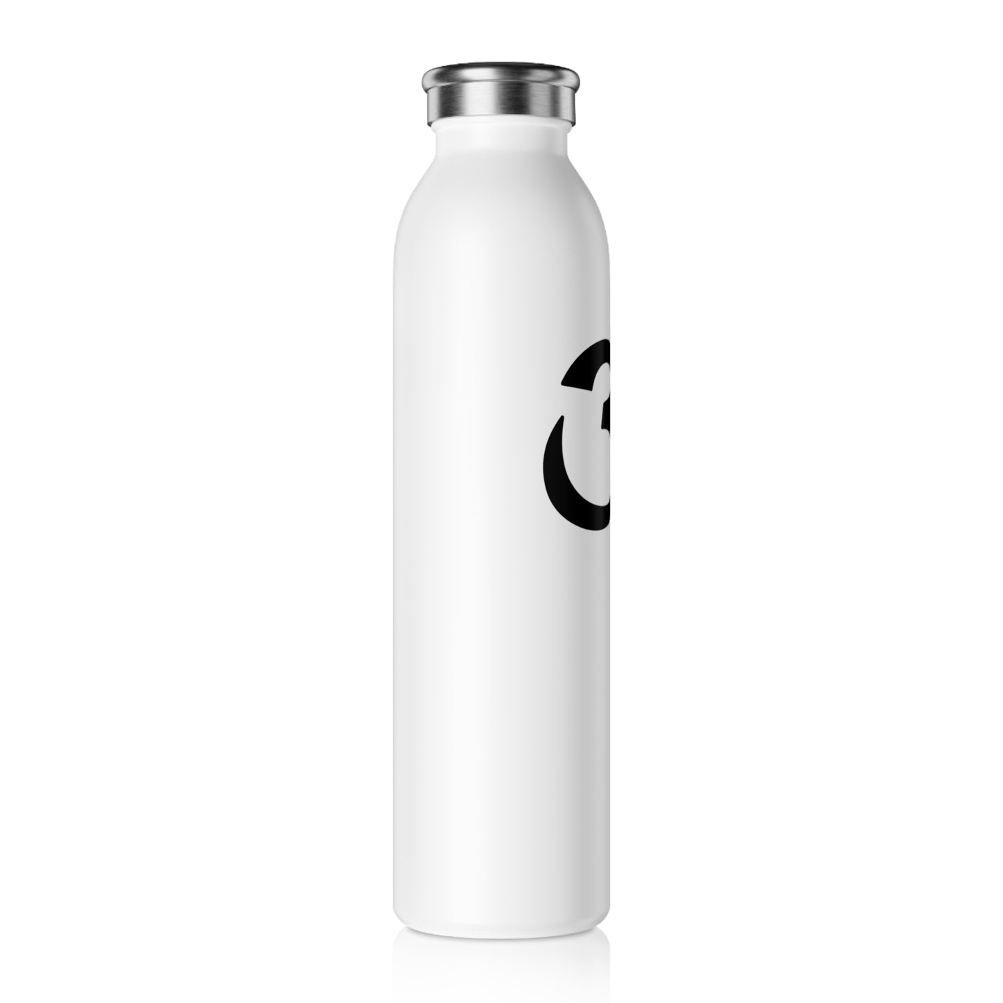 OM-Zeichen Ohm Symbol • Spirituelles Design • Edelstahl Thermosflasche SLIM • 600 ml