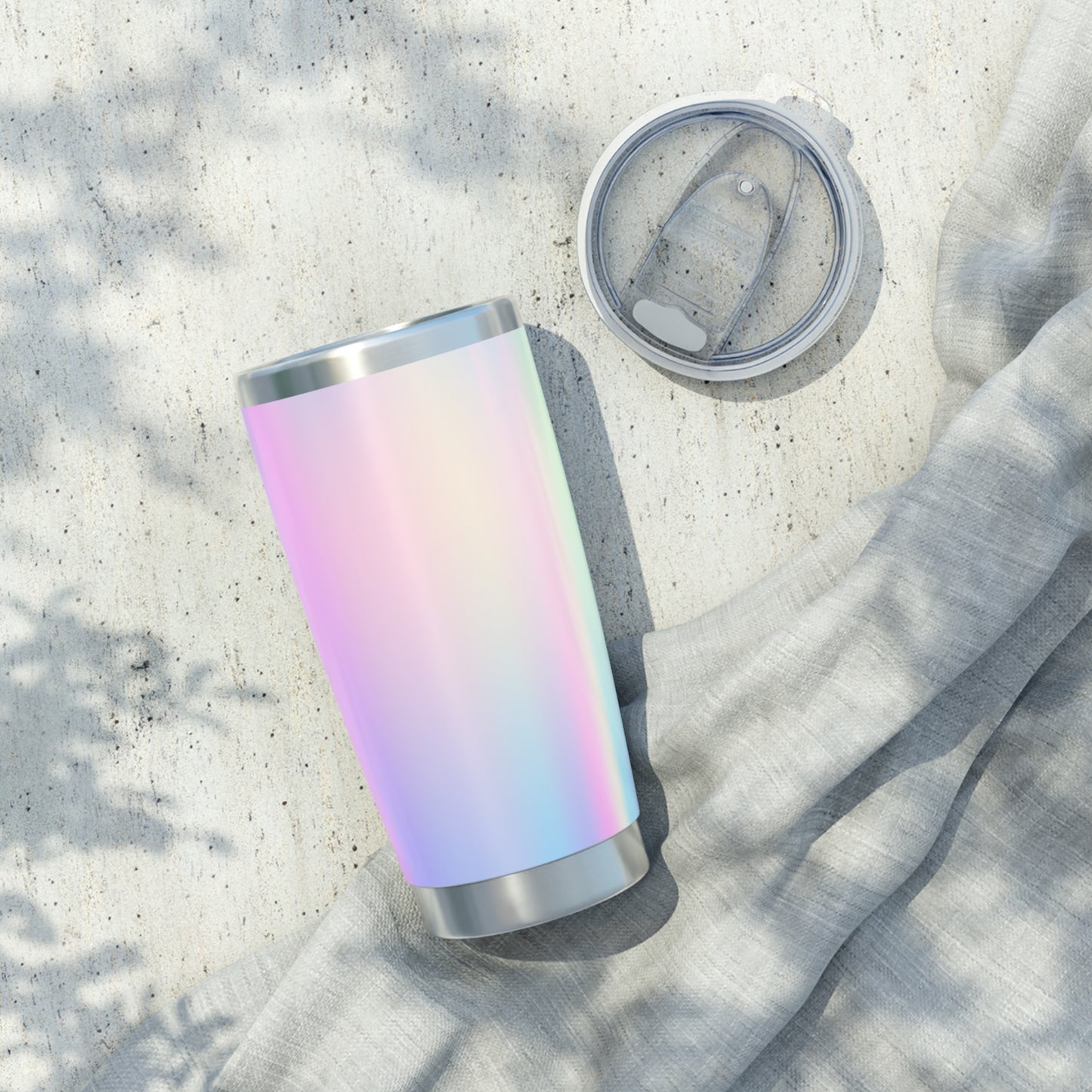 REGENBOGEN MUSTER BUNT • Thermo-Reisebecher XL • 590 ml • Tumbler Vagabond