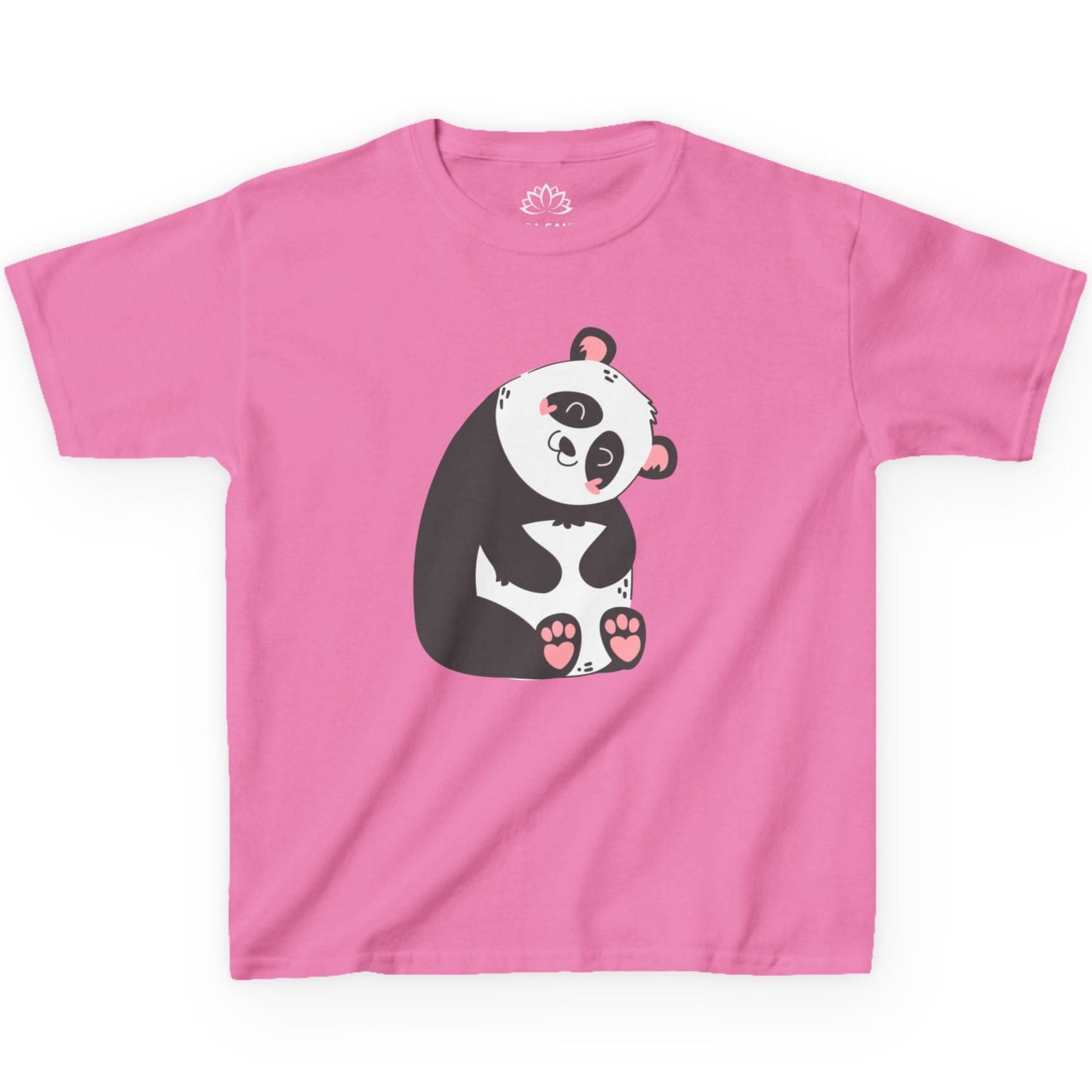 PANDA NIEDLICH SÜß COMIC ZEICHNUNG • Oversize Kinder T-Shirt Mädchen Jungen • BIO Baumwolle 🌿