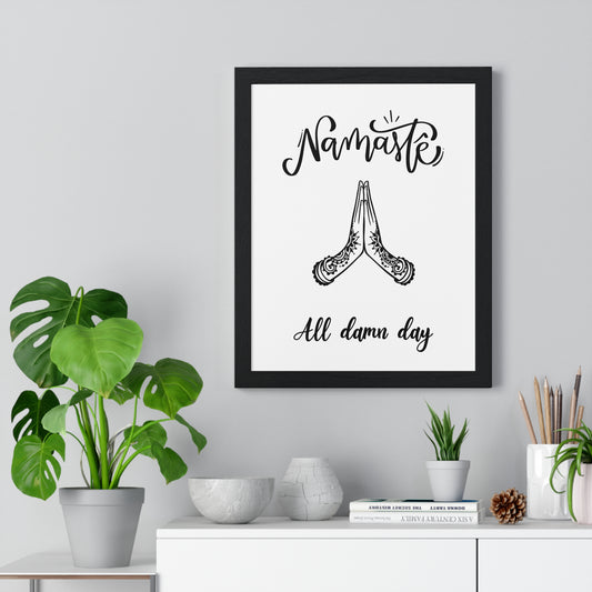 Vertical Framed Poster