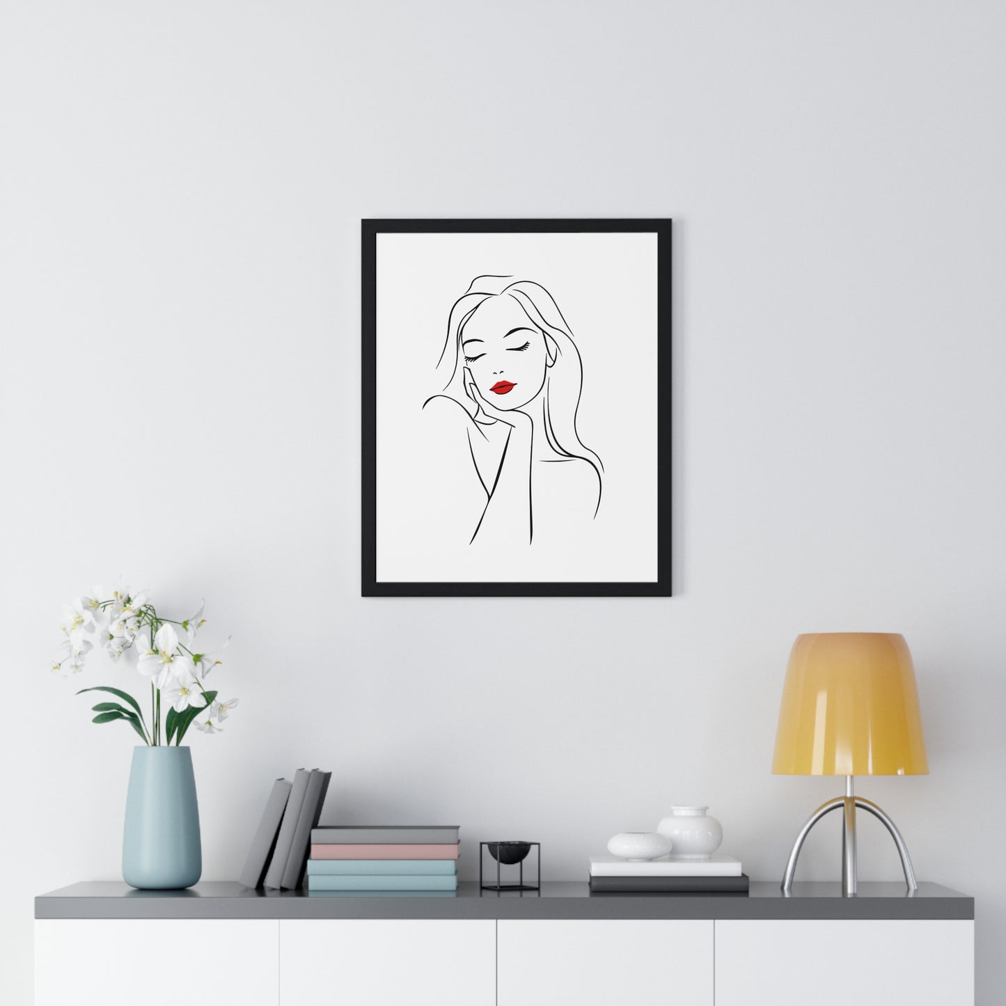 Vertical Framed Poster