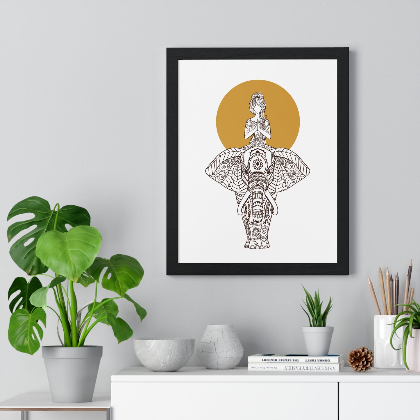 Vertical Framed Poster