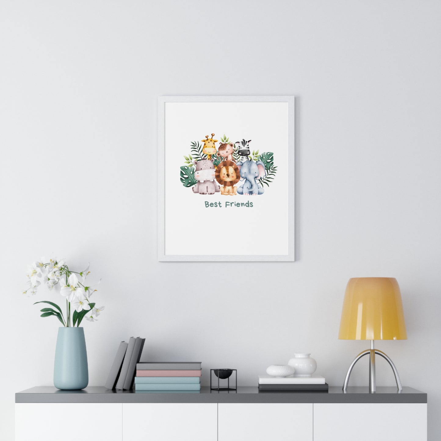 Vertical Framed Poster
