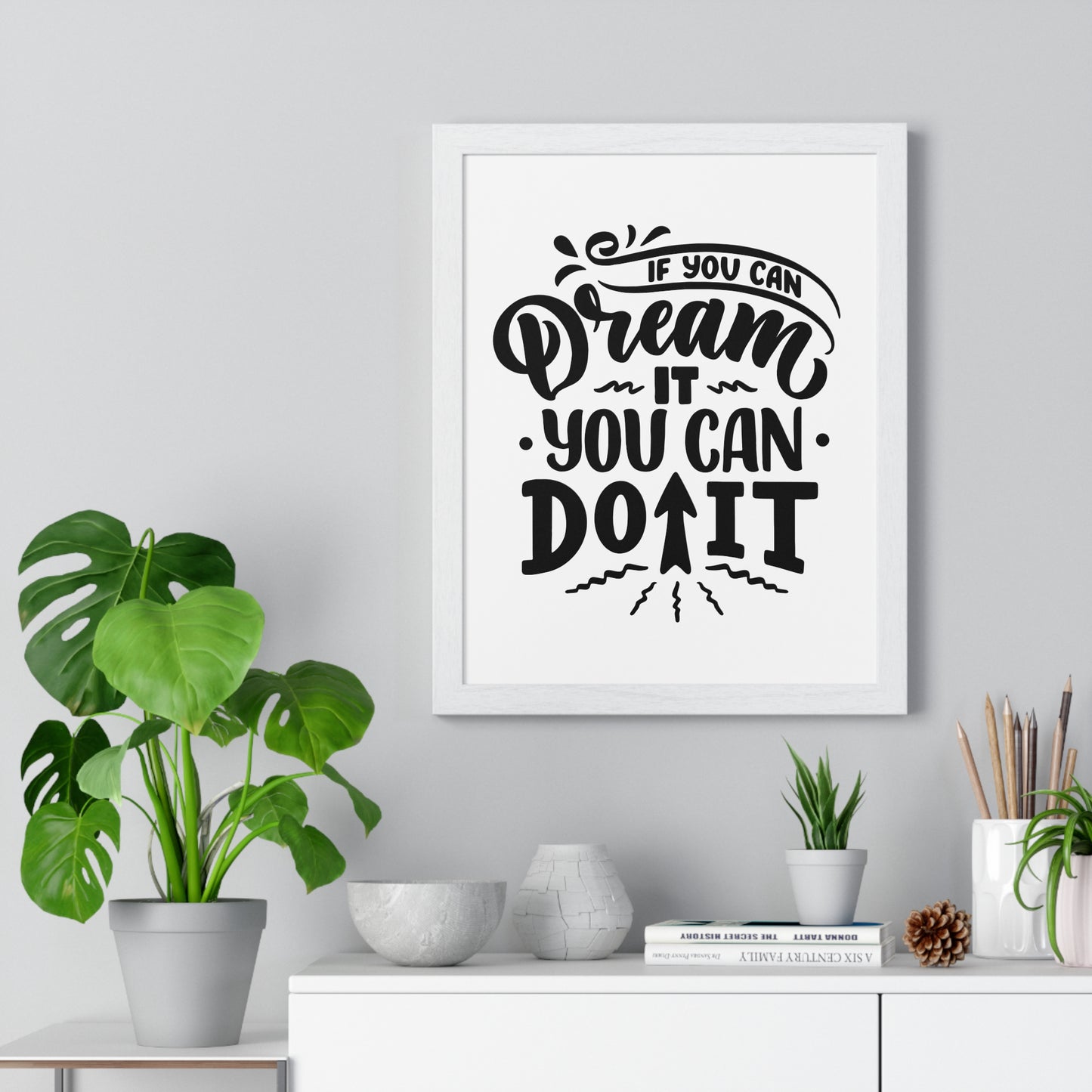 Vertical Framed Poster