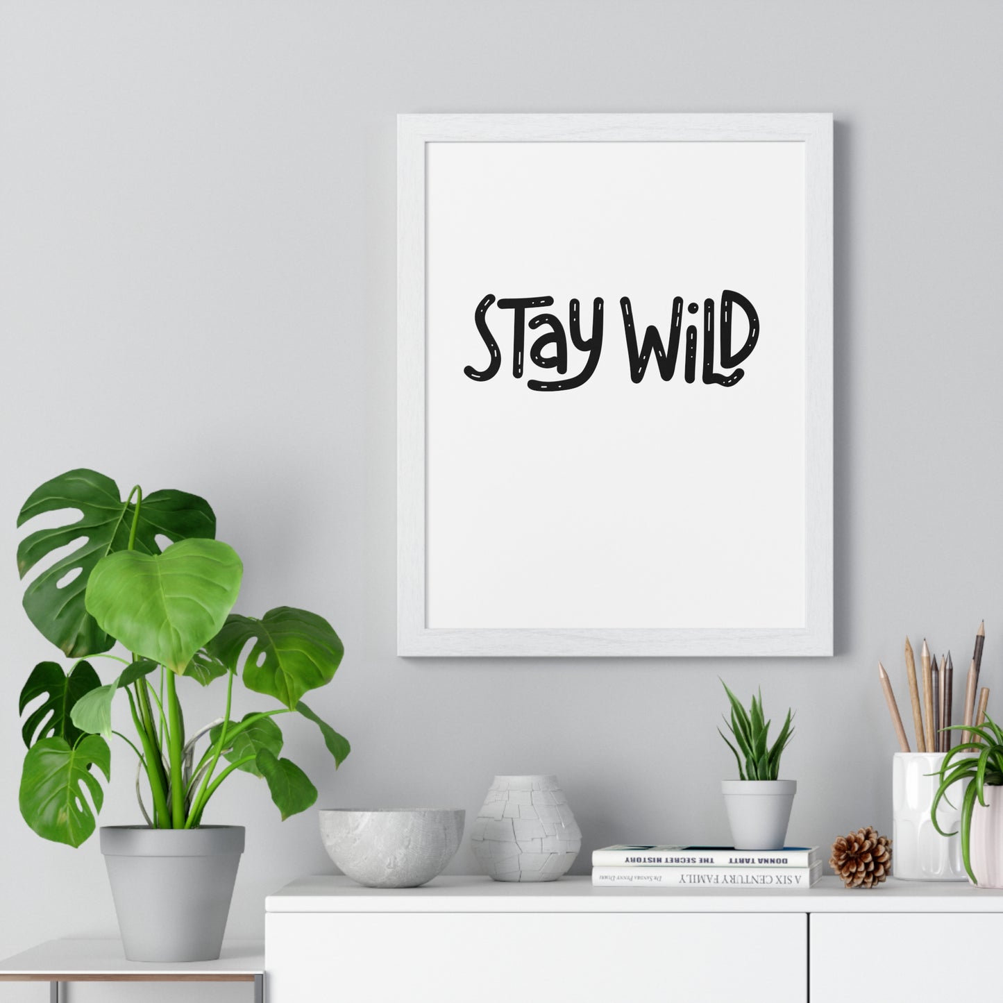 Vertical Framed Poster