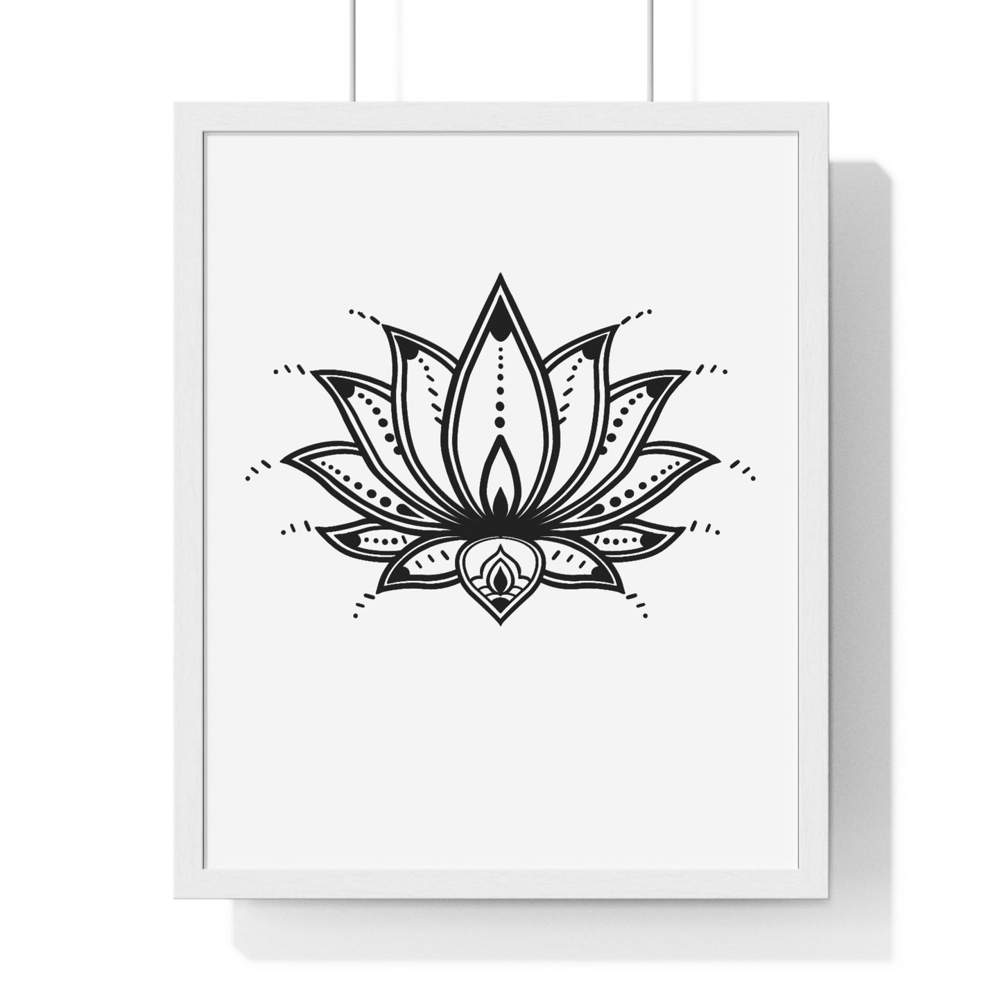 Vertical Framed Poster